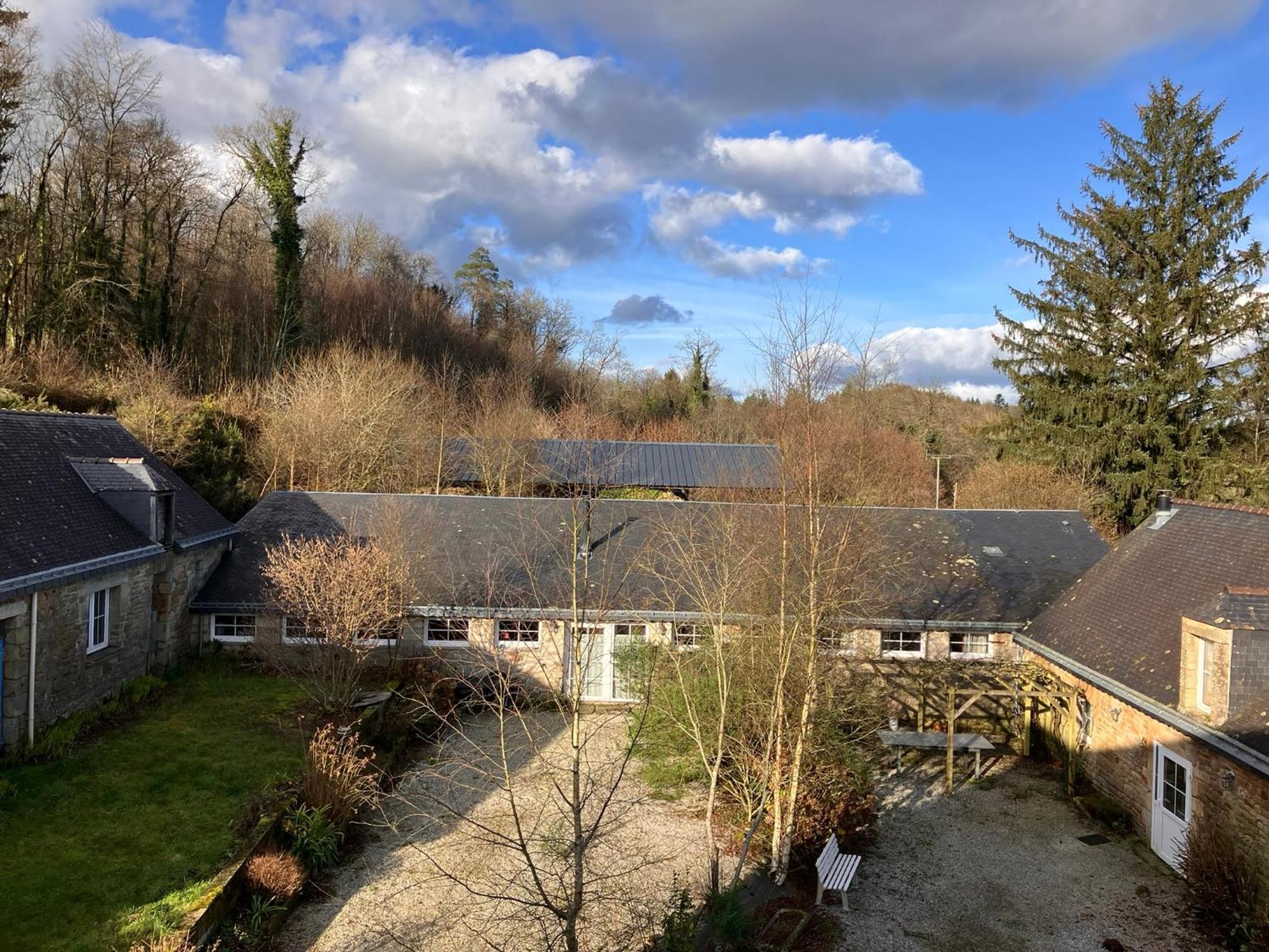 Le Gite De L'Araucaria Ploërdut Buitenkant foto